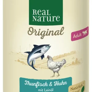 REAL NATURE Katze Adult Thunfisch und Huhn 400 g Neuheit